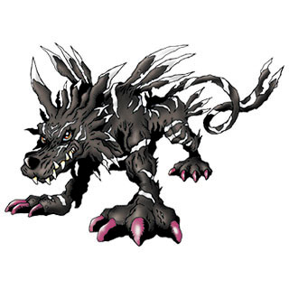 Garurumon Black Garurumon Black