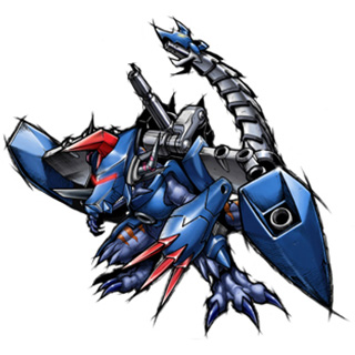 Metalgreymon Blue 2 Metalgreymon Blue 2