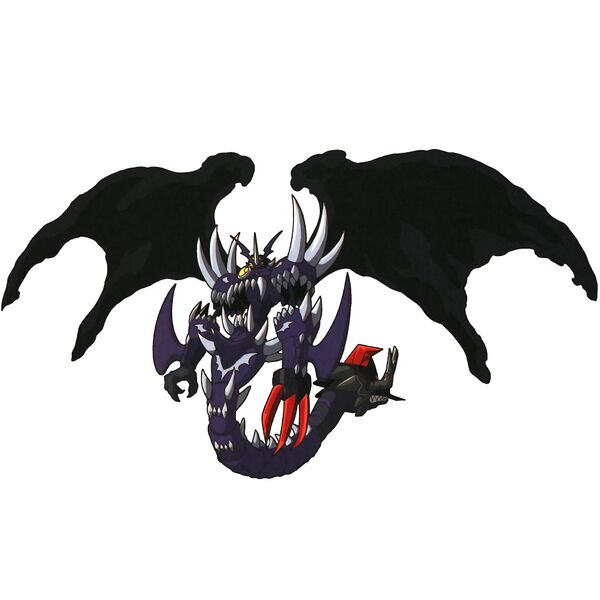 Neomyotismon Darkness Mode Metal Greymon